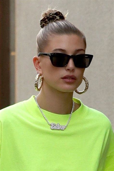 celine cat eye sunglasses hailey bieber|hailey bieber ysl sunglasses.